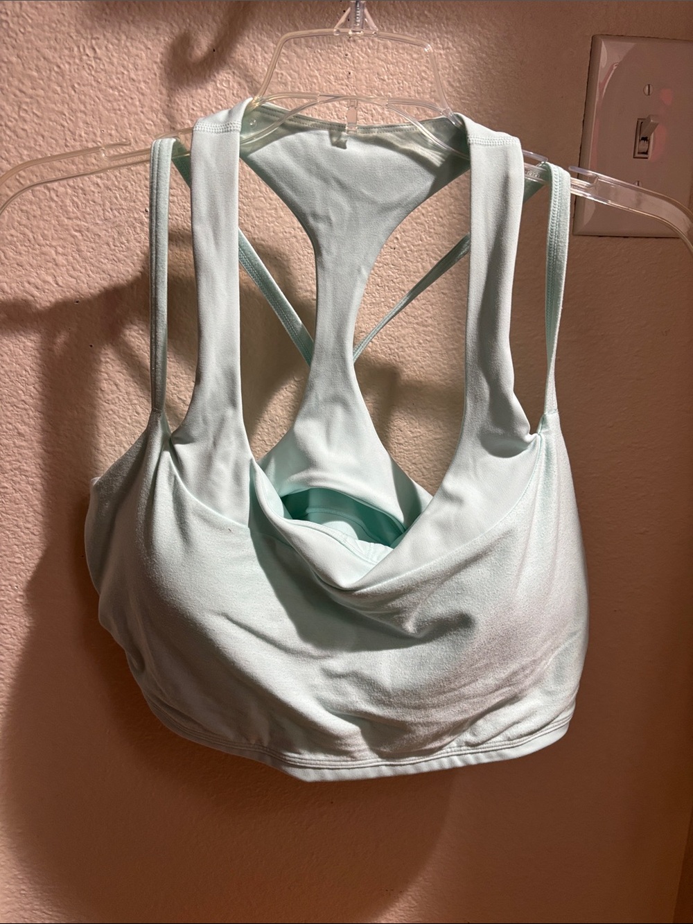 Fabletics Mint Green Sports Bra with Pads XXL